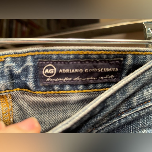 AG Adriano Goldschmied The Stilt Cigarette LightWash Low Rise Jeans Size -26 - Picture 4 of 5